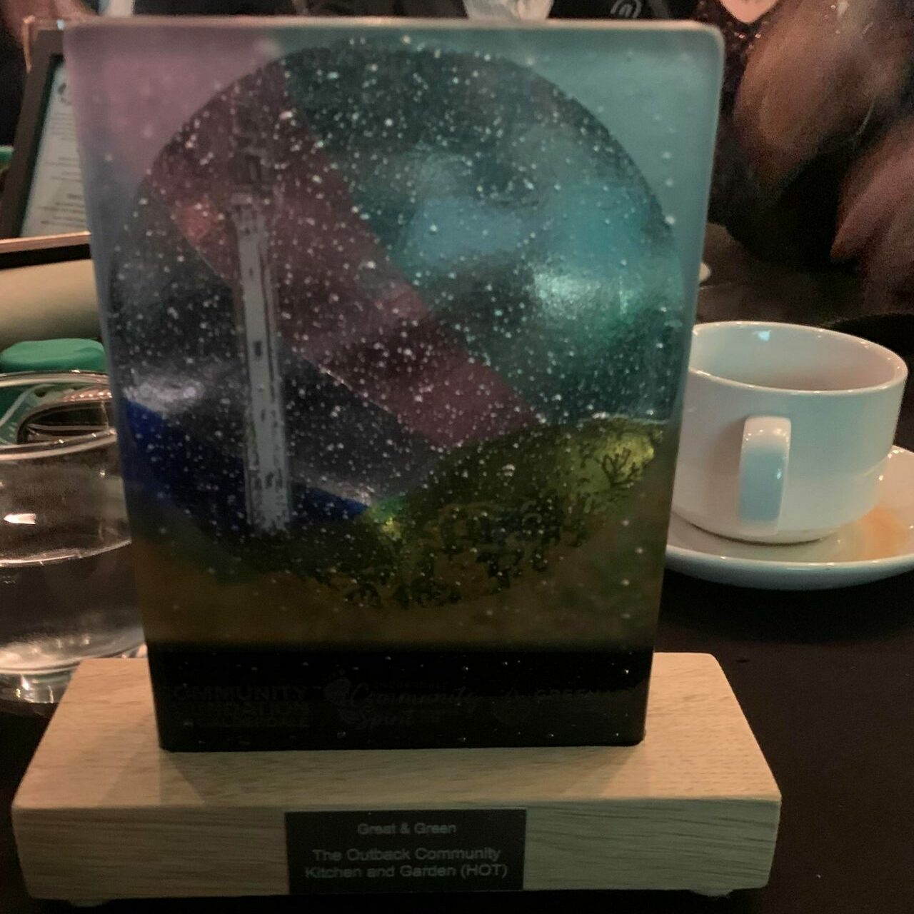 A beautiful award for Great and Green